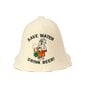 Pirts cepure "Save Water" 100% vilna цена и информация | Pirts lietas | 220.lv