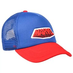 Cepure Unisex Marvel Zils (56 cm) cena un informācija | Vīriešu cepures, šalles, cimdi | 220.lv