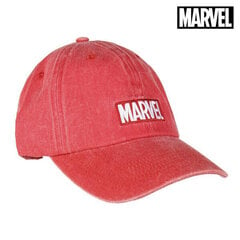 Cepure Baseball Marvel 75332 Sarkans (58 cm) cena un informācija | Sieviešu cepures | 220.lv