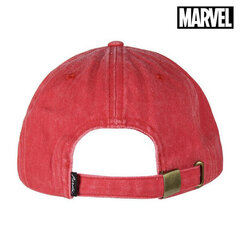 Cepure Baseball Marvel 75332 Sarkans (58 cm) cena un informācija | Sieviešu cepures | 220.lv