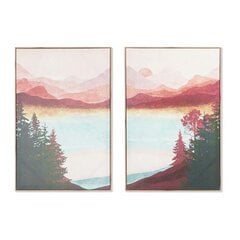 Glezna DKD Home Decor (60 x 3 x 90 cm) (2 pcs) cena un informācija | Gleznas | 220.lv