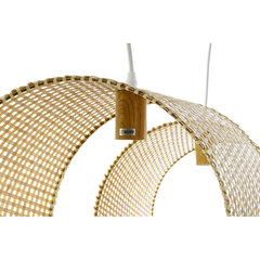 Griestu gaismas DKD Home Decor Bambuss 250 V Gaiši brūns (90 x 30 x 30 cm) cena un informācija | Griestu lampas | 220.lv