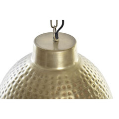 Griestu gaismas DKD Home Decor Bronza 220 V 50 W (41 x 41 x 34 cm) cena un informācija | Griestu lampas | 220.lv