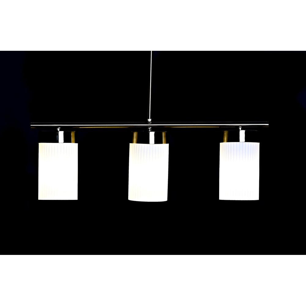 Griestu gaismas DKD Home Decor Bronza Balts (60 x 15 x 25 cm) cena un informācija | Griestu lampas | 220.lv