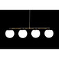 Griestu gaismas DKD Home Decor Bronza Balts 220 V (70 x 19 x 15 cm) cena un informācija | Griestu lampas | 220.lv