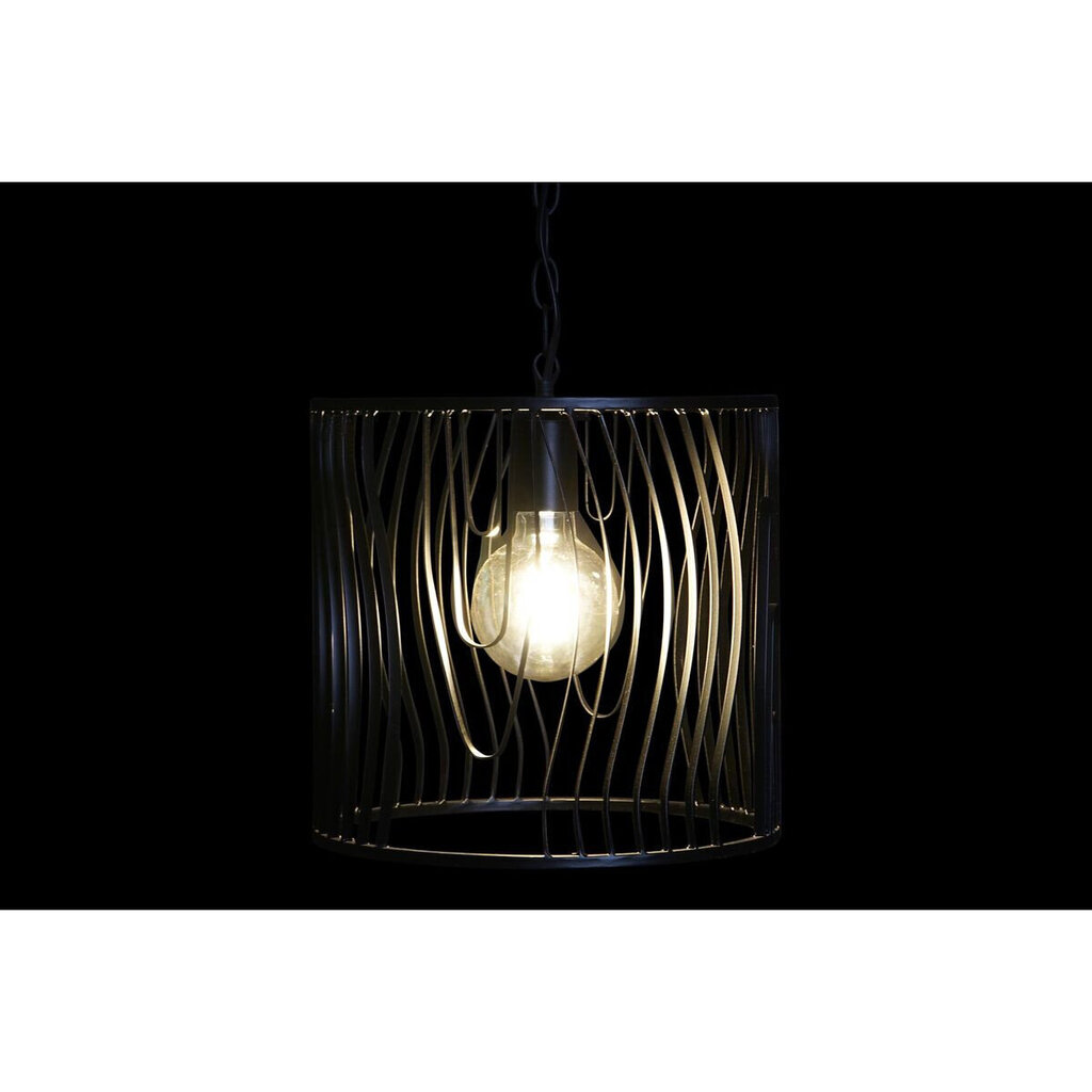 Griestu gaismas DKD Home Decor Melns 220 V 50 W (30 x 30 x 28 cm) cena un informācija | Griestu lampas | 220.lv