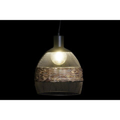 Griestu gaismas DKD Home Decor Melns Brūns 220 V 50 W (28 x 28 x 35 cm) cena un informācija | Griestu lampas | 220.lv