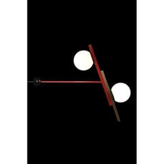 Потолочный светильник DKD Home Decor, красный, чёрный, позолоченный, белый (64 x 20 x 120 см) цена и информация | Потолочные светильники | 220.lv