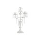 Lustra DKD Home Decor Metāls Balts Akrīls (41 x 41 x 56,5 cm) cena un informācija | Sveces un svečturi | 220.lv