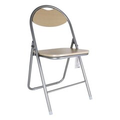 Saliekamais Krēsls Confortime Koks Metāls Tērauda Pelēks (44 x 4 x 80 cm) cena un informācija | Dārza krēsli | 220.lv