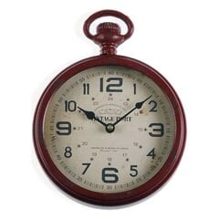 Sienas pulkstenis Versa Metāls (28 x 5 x 22 cm) cena un informācija | Pulksteņi | 220.lv