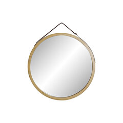 Sienas spogulis DKD Home Decor spogulis Dabisks Brūns Bambuss PU (38 x 2 x 43 cm) cena un informācija | Spoguļi | 220.lv