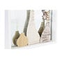 Sienas spogulis DKD Home Decor spogulis Dabisks MDF Balts 2 gb. Cottage (30 x 4 x 40 cm) цена и информация | Spoguļi | 220.lv