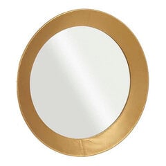 Sienas spogulis Stikls Bronza Metāls (80 x 7,5 x 80 cm) cena un informācija | Spoguļi | 220.lv