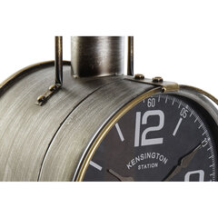 Galda pulkstenis DKD Home Decor Stikls Sudrabains Dzelzs (24.5 x 20.5 x 46 cm) cena un informācija | Pulksteņi | 220.lv