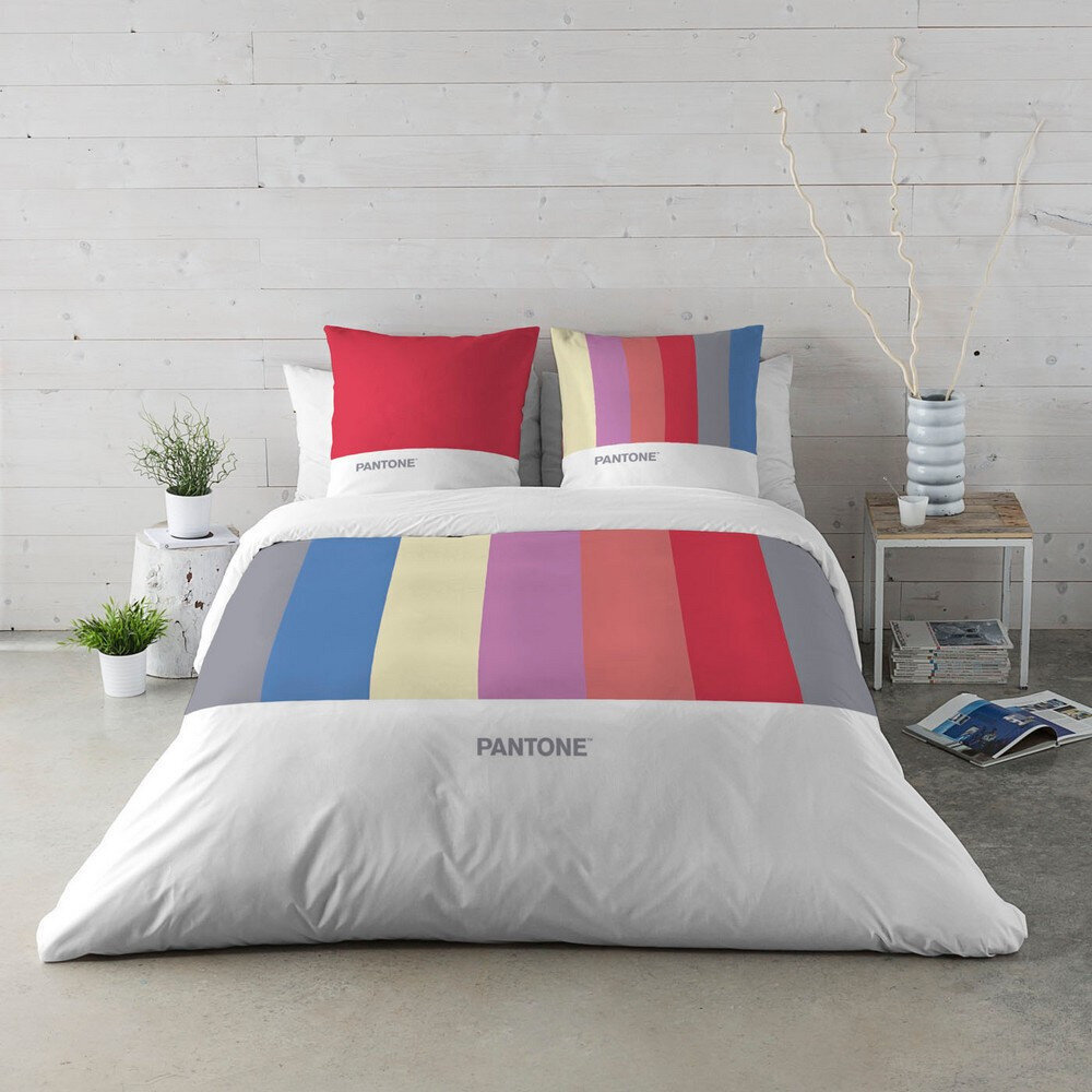 Gultas veļas komplekts Pantone Stripes (220 x 220 cm) (Gulta 135/140) cena un informācija | Gultas veļas komplekti | 220.lv