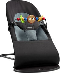 BABYBJÖRN Šūpuļkrēsls Balance soft + koka rotaļlieta (605011A) cena un informācija | Bērnu šūpuļkrēsliņi | 220.lv