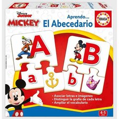 Настольная игра Educa Disney Junior Aprendo el Abecedario цена и информация | Настольные игры, головоломки | 220.lv