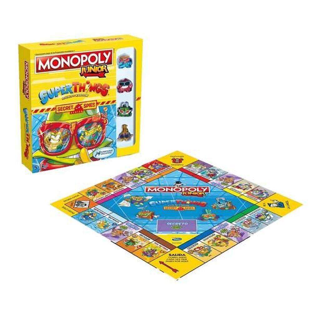 Galda spēle Monopoly Junior Superthings (ES) цена и информация | Galda spēles | 220.lv