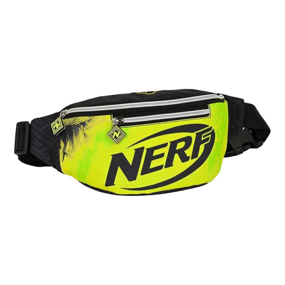 Jostas Somiņa Nerf Neon Melns Zaļš (23 x 12 x 9 cm) cena un informācija | Sieviešu somas | 220.lv