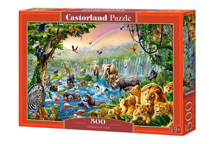 Puzle Castorland Jungle River, 500 daļu cena un informācija | Puzles, 3D puzles | 220.lv