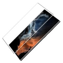 Nillkin Tempered Glass 3D CP+ MAX Black for Samsung Galaxy S22 Ultra cena un informācija | Ekrāna aizsargstikli | 220.lv