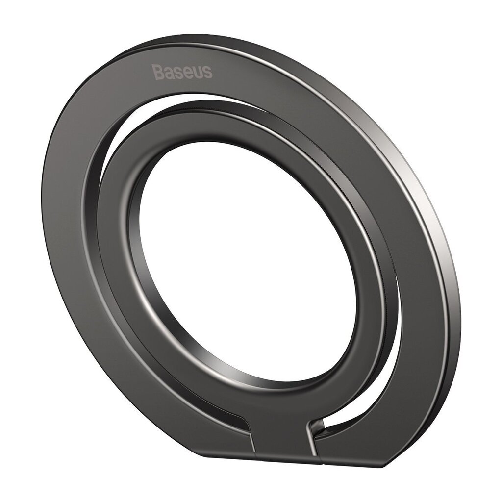 Baseus Halo magnetic ring holder phone stand gray (SUCH000013) cena un informācija | Auto turētāji | 220.lv