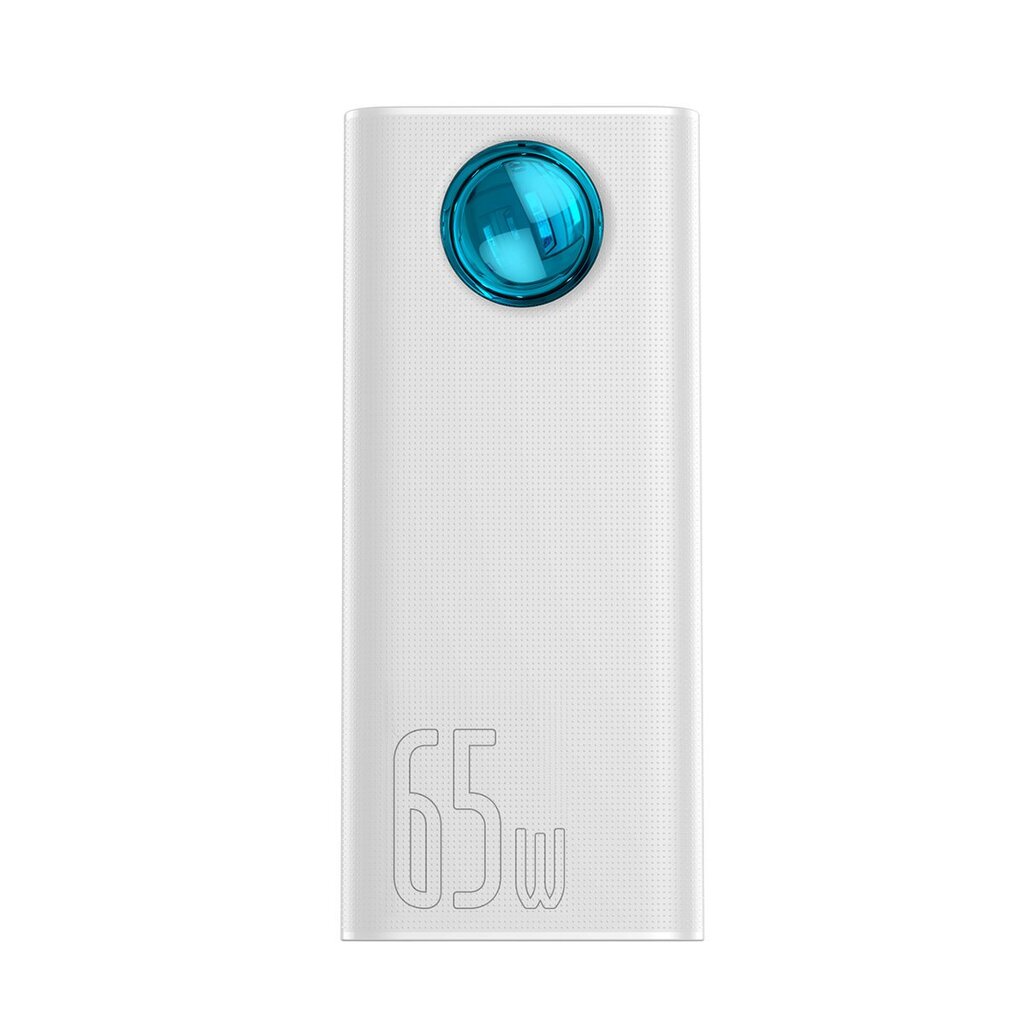 Baseus Amblight power bank 65W 30000mAh Overseas Edition white (PPLG000102) цена и информация | Lādētāji-akumulatori (Power bank) | 220.lv