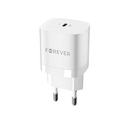 Forever TC-05 GaN PD charger 1x USB-C 33W white цена и информация | Зарядные устройства для телефонов | 220.lv