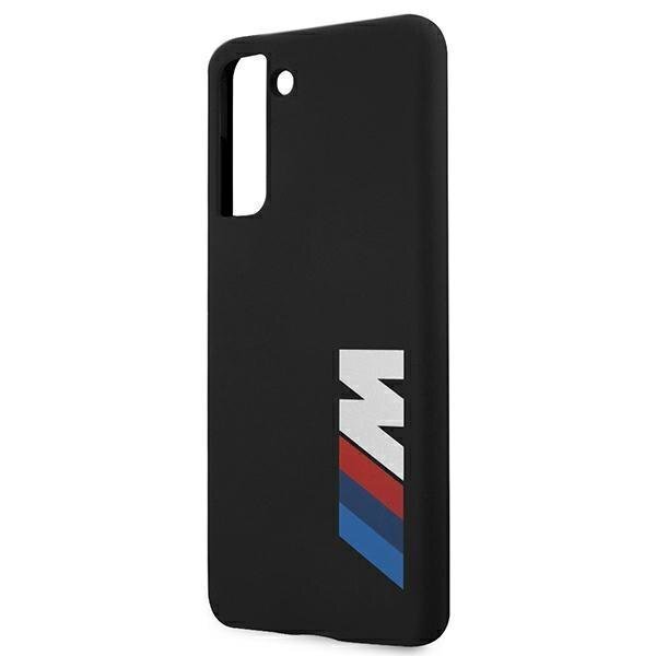 Case BMW BMHCS21MMSLBLBK S21 + G996 black / black hardcase Silicone Signature Logo цена и информация | Telefonu vāciņi, maciņi | 220.lv