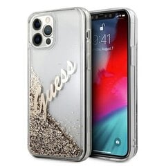 Guess GUHCP12MGLVSGO skirtas iPhone 12/12 Pro 6.1 цена и информация | Чехлы для телефонов | 220.lv