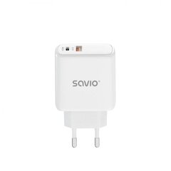 Lādētājs Savio USB Quick Charge 30W cena un informācija | Lādētāji un adapteri | 220.lv