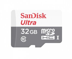 Карта памяти SanDisk Ultra microSDHC 32GB 48MB/s UHS-I Class 10 цена и информация | Карты памяти для мобильных телефонов | 220.lv