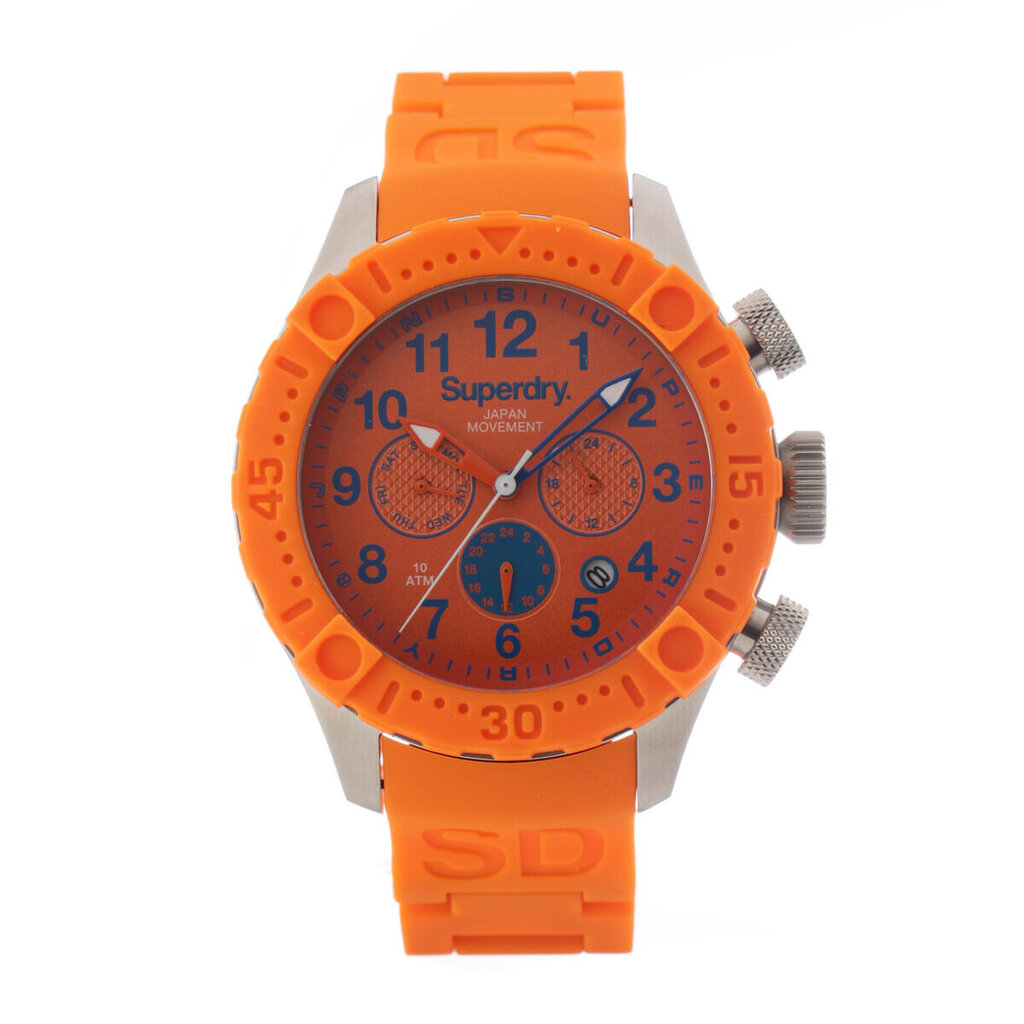 Unisex Pulkstenis Superdry SYG142O (Ø 48 mm) cena un informācija | Vīriešu pulksteņi | 220.lv