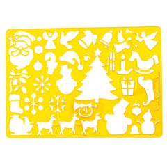Шаблон  Koh-I-Noor "Рождество" цена и информация | Принадлежности для рисования, лепки | 220.lv