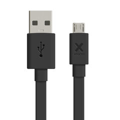 Кабель USB A — USB B CF021 Чёрный цена и информация | Кабели и провода | 220.lv