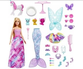 Barbie adventes kalendārs Dreamtopia цена и информация | Игрушки для девочек | 220.lv