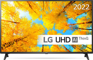 Смарт-ТВ LG 55UQ75006LF 55" 4K ULTRA HD LED WIFI цена и информация | LG Телевизоры и принадлежности | 220.lv