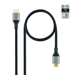 HDMI Kabelis NANOCABLE Ultra HS cena un informācija | Kabeļi un vadi | 220.lv