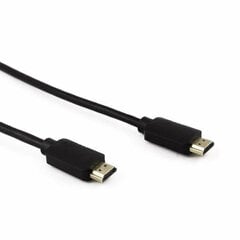 HDMI Kabelis Nilox Melns 1 m cena un informācija | Kabeļi un vadi | 220.lv