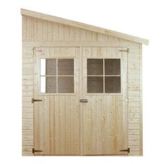 Koka dārza māja Timbela M339 + grīda cena un informācija | Dārza mājiņas, šķūņi, malkas nojumes | 220.lv