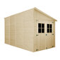 Koka dārza māja Timbela M340A + grīda cena un informācija | Dārza mājiņas, šķūņi, malkas nojumes | 220.lv
