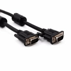 VGA-кабель Nilox   (1,8 m) Чёрный цена и информация | Кабели и провода | 220.lv