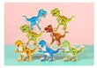 Līdzsvara spēle - dinozauri cena un informācija | Rotaļlietas zīdaiņiem | 220.lv