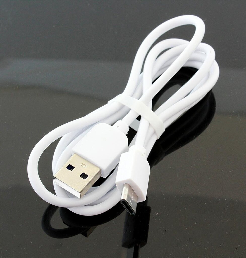 KK21K USB C tipa kabelis 1m balts cena un informācija | Kabeļi un vadi | 220.lv