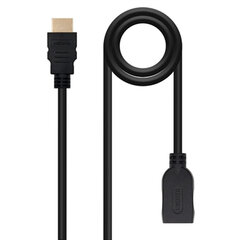 Удлинитель HDMI NANOCABLE V2.0 1 m цена и информация | Кабели и провода | 220.lv