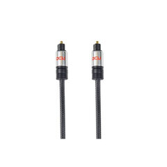 Опто-волоконный кабель DCU TOSH-LINK M-M (1 m) цена и информация | Кабели и провода | 220.lv