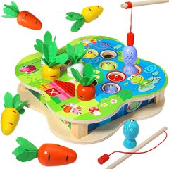Spēle - Zivis un burkāni cena un informācija | Rotaļlietas zīdaiņiem | 220.lv