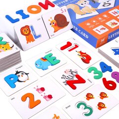 Образовательный набор - Буквы и цифры цена и информация | Развивающие игрушки | 220.lv