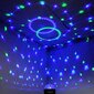 Burvju disko projektors/mūzikas skaļrunis ar Bluetooth/USB/tālvadības pulti цена и информация | Lampas bērnu istabai | 220.lv